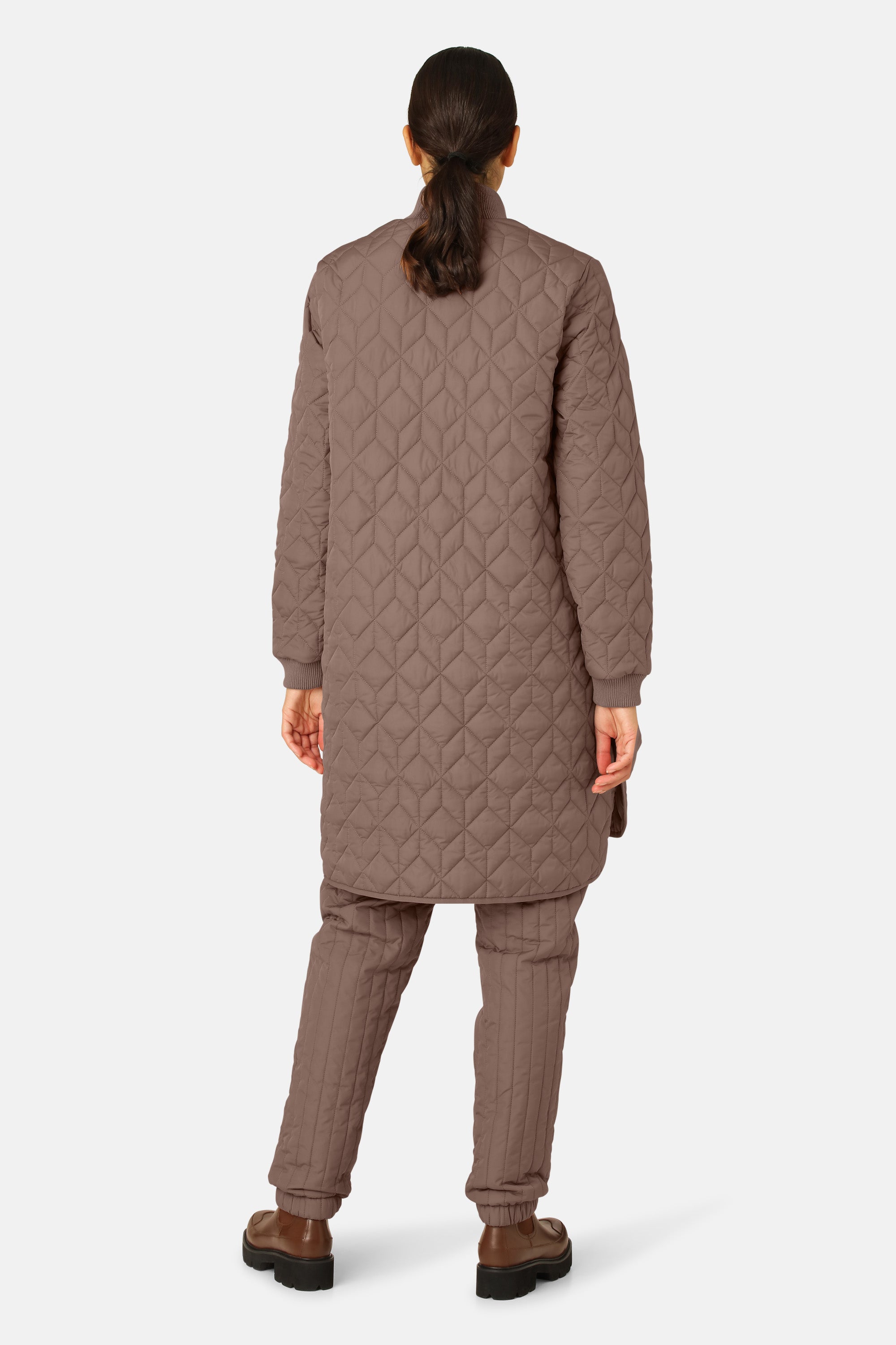 Ilse Jacobsen Hornbæk Outerwear Steppmantel Coat 548 Old Lavender